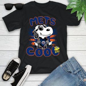 NFL Snoopy New York Mets Team Tee Shirt